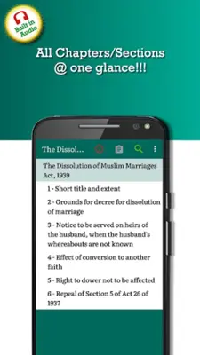 Dissolution of Muslim Marriage android App screenshot 9