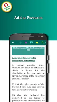 Dissolution of Muslim Marriage android App screenshot 8